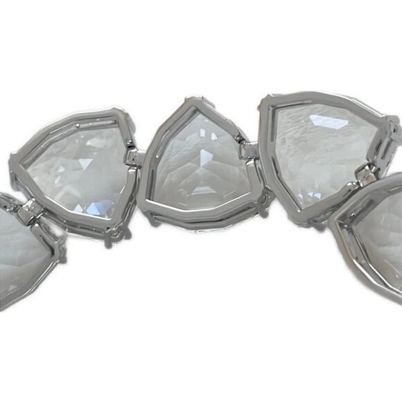 Auth SWAROVSKI Millenia 5599194 Clear Silver Swarovski Crystal Hardware - - Picture 2 of 4